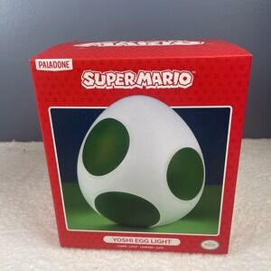 Paladone Nintendo Super Mario Yoshi Egg Light 8" USB Powered Lamp CIB
